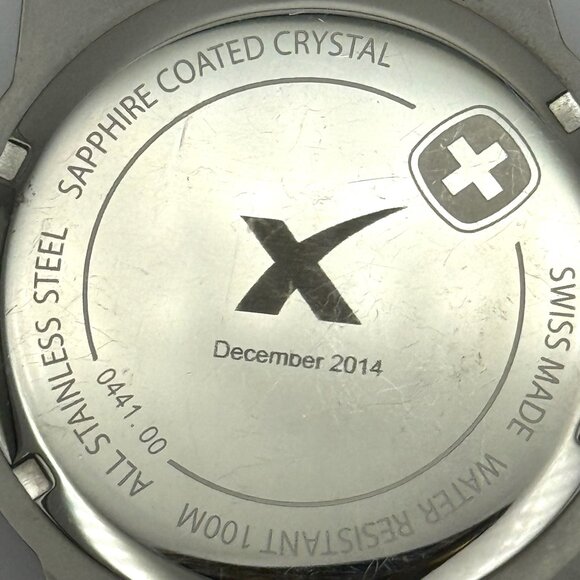 Wenger Swiss Military Field 2014 Round Mens 100M 41mm Watch Working - Picture 7 of 8